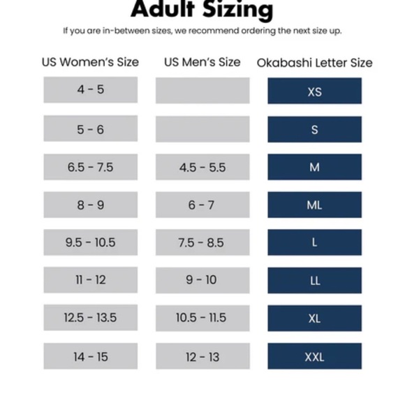 Okabashi Navy Comfort Slides Unisex - Picture 5 of 5